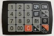 MER327L015 Пленка клавиатуры (327 LED/LCD) в Краснодаре