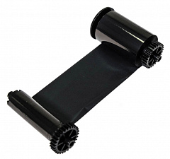 Черная смолянисто-восковая (Resin+Wax) лента (К) на 1200 оттисков с чистящим роликом в Краснодаре